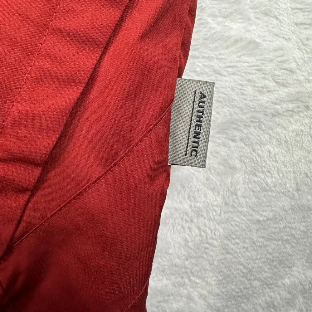 Nike Team Stanford University 1/4 Zip Windbreaker Mens XL Red Storm Fit NikeFIT